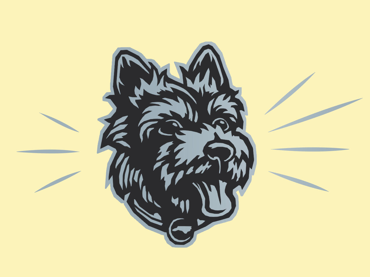 &quot;Biscuit&quot; beer label illustration